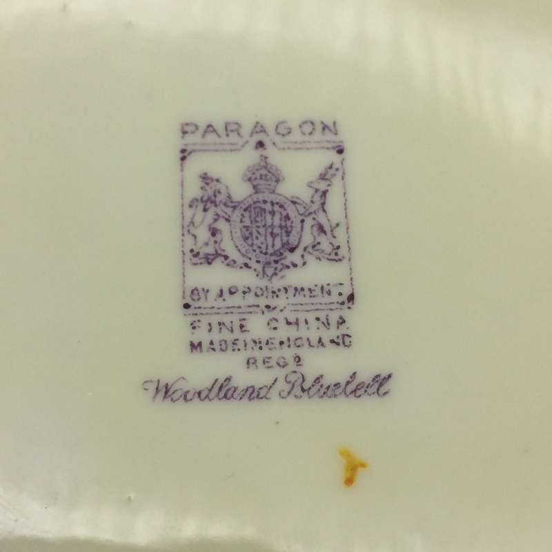 Early Paragon China Trio (Woodland Bluebell)