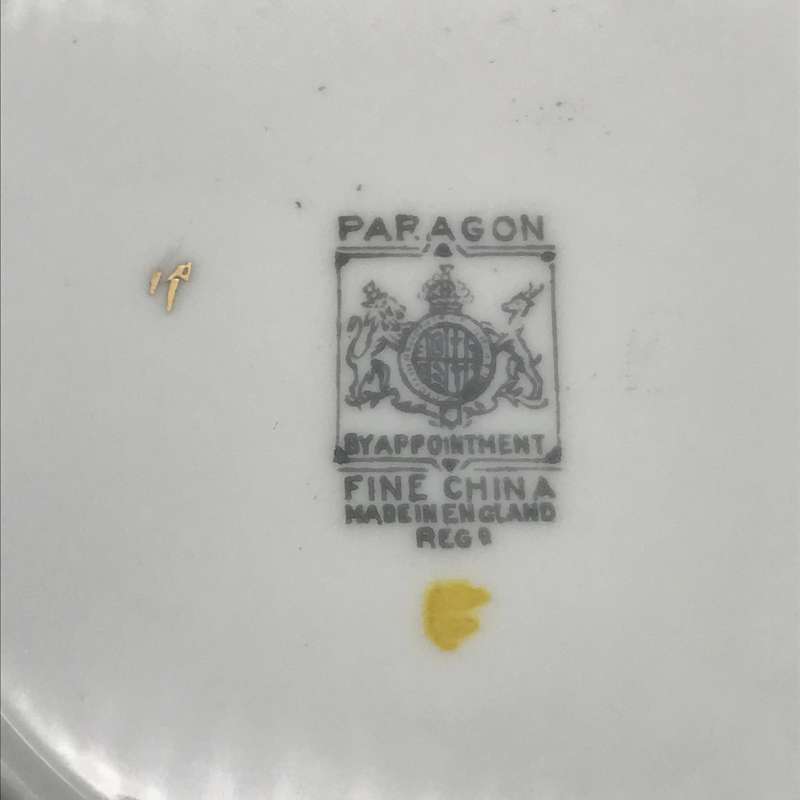 Attractive `Paragon` China Trio