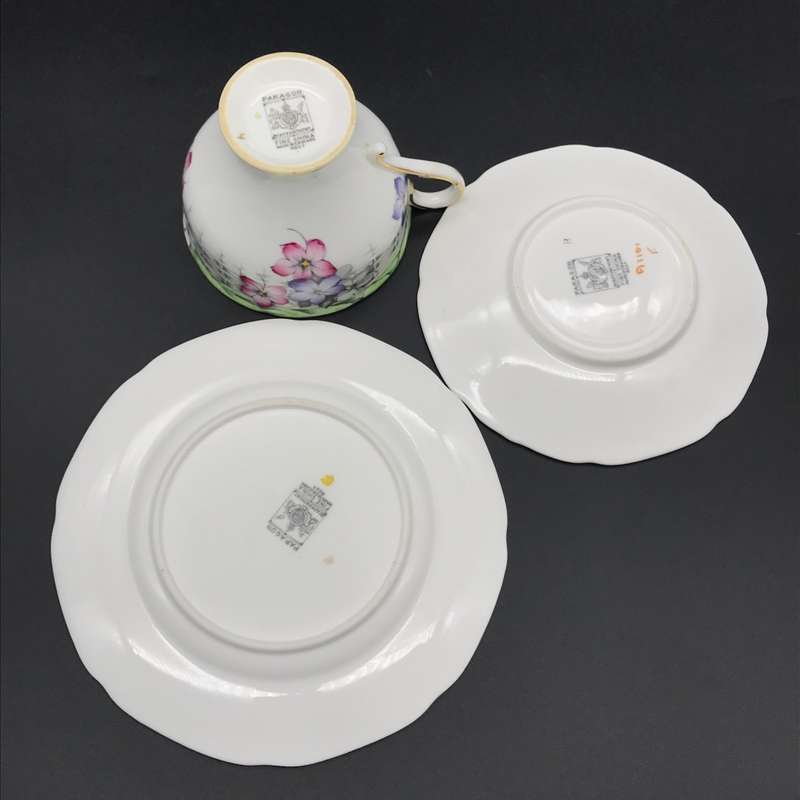 Attractive `Paragon` China Trio