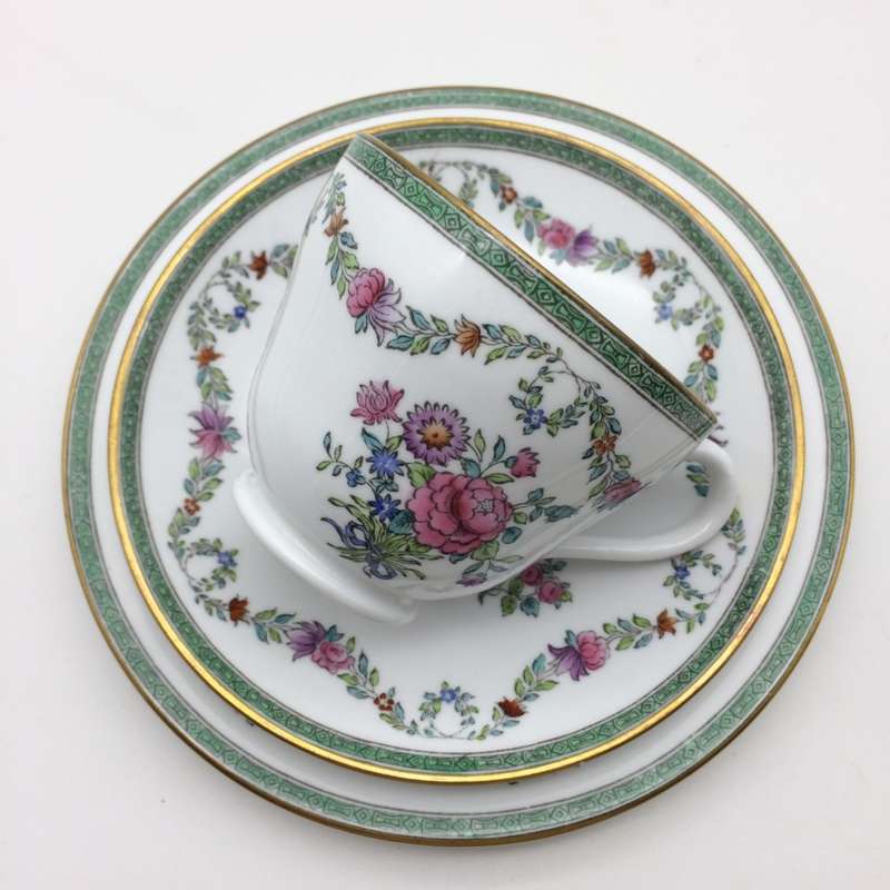 Early Spode China Trio (Minerva)