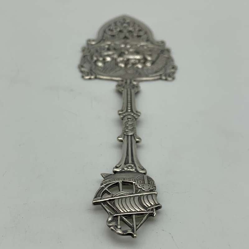 Early Dutch Silver-Plate Cake Server