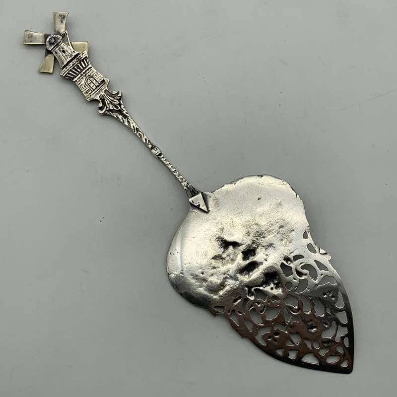 Vintage Dutch Silver-Plate Cake Server