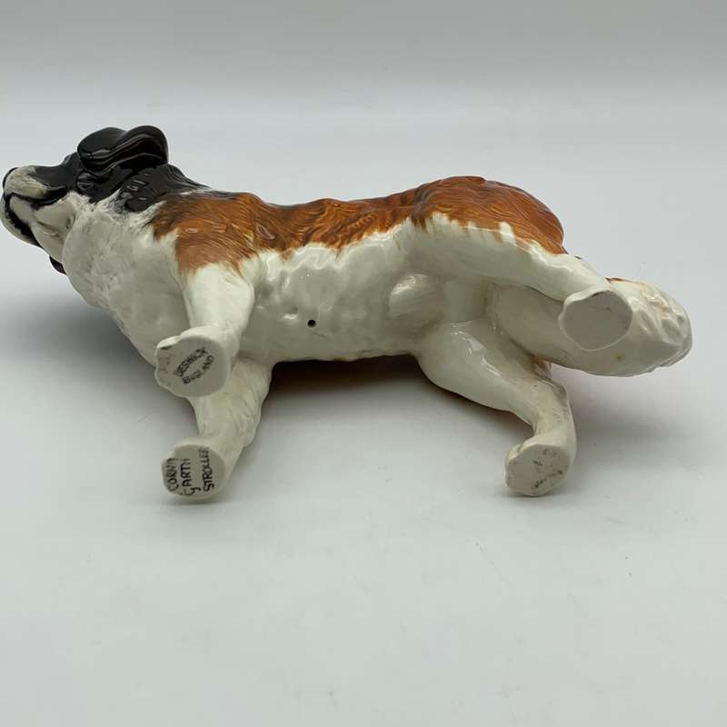 Large Beswick `St. Bernard` Dog (Corna Garth Stroller)