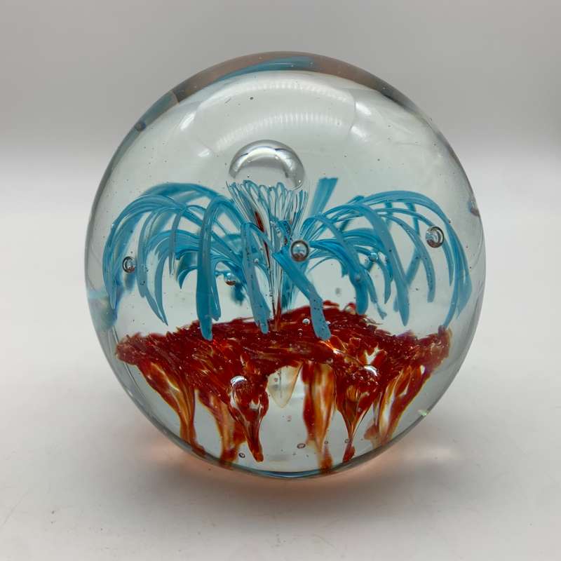 Vintage Art Glass Paperweight