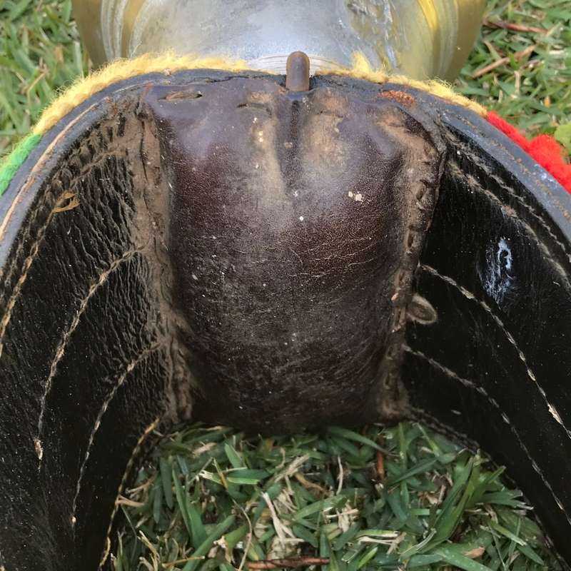 Very Large Austrian Bronze Cowbell & Leather Strap