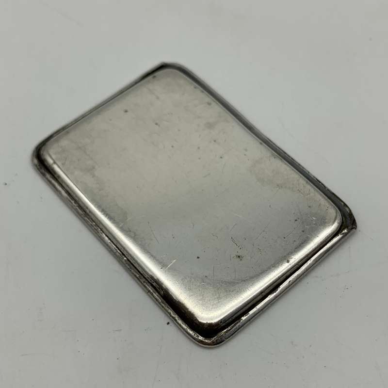 Antique Sterling Silver Stamp Holder Case (1922)