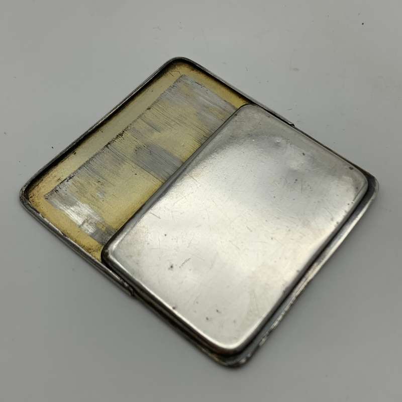 Antique Sterling Silver Stamp Holder Case (1922)