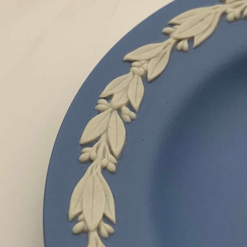 Blue 'Wedgwood' Jasperware Trinket Dish (Piccadilly Circus)