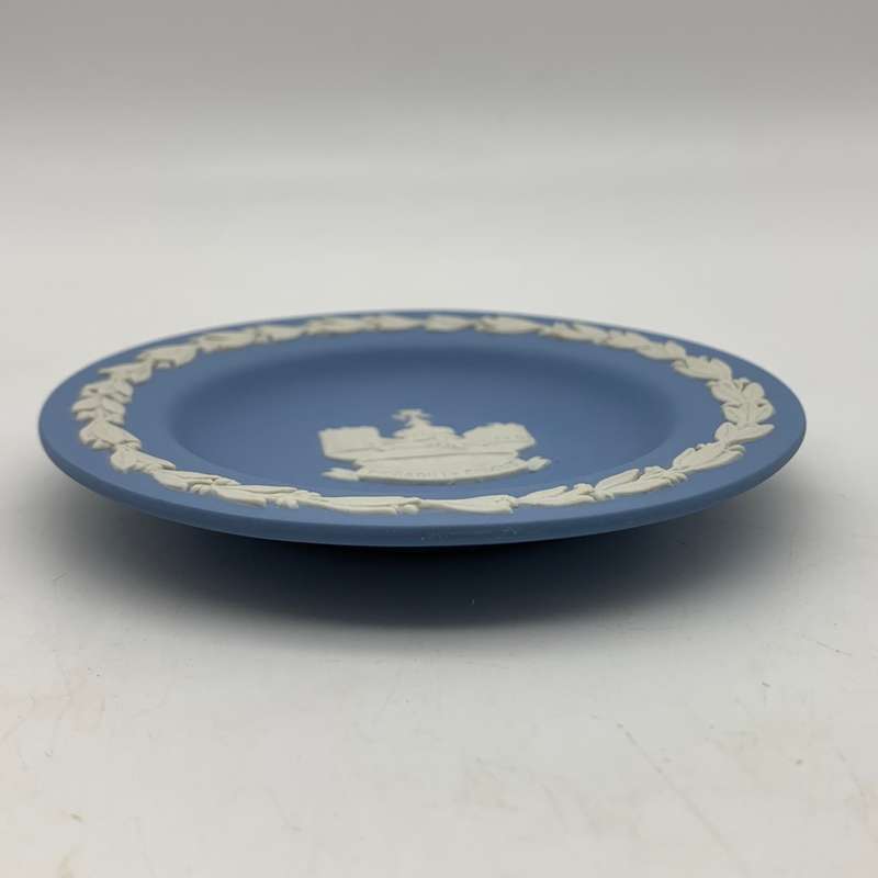 Blue 'Wedgwood' Jasperware Trinket Dish (Piccadilly Circus)