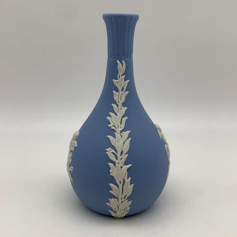 Vintage Blue 'Wedgwood' Jasperware Vase