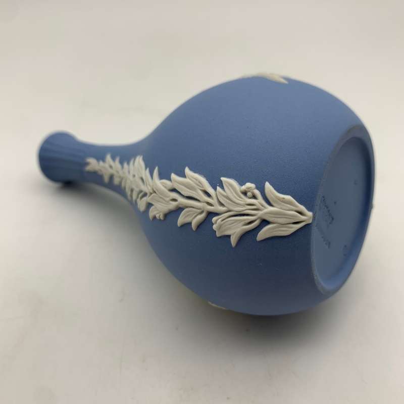 Vintage Blue 'Wedgwood' Jasperware Vase