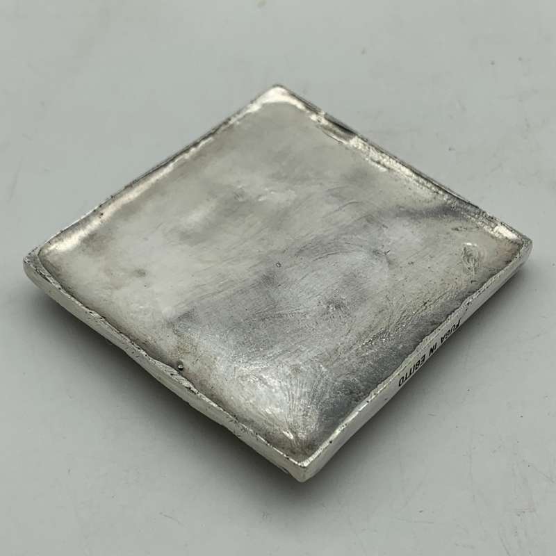 Sterling Silver 'Fuga in Egitto' Plaque (Flight to Egypt) (76,8g)
