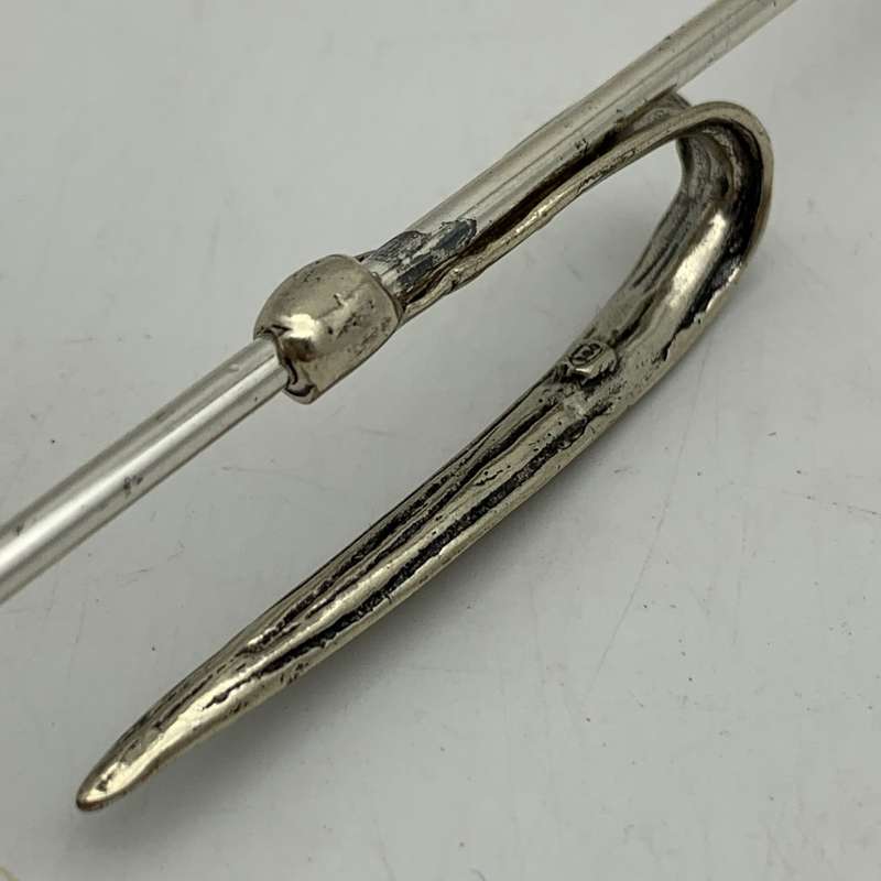 Vintage Solid Silver 'Wheat Stalk & Grain' Spike