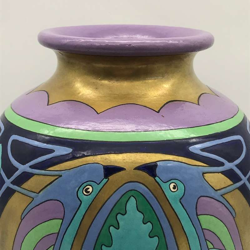 Large Japanese 'Art Nouveau/Arts & Crafts' Vase