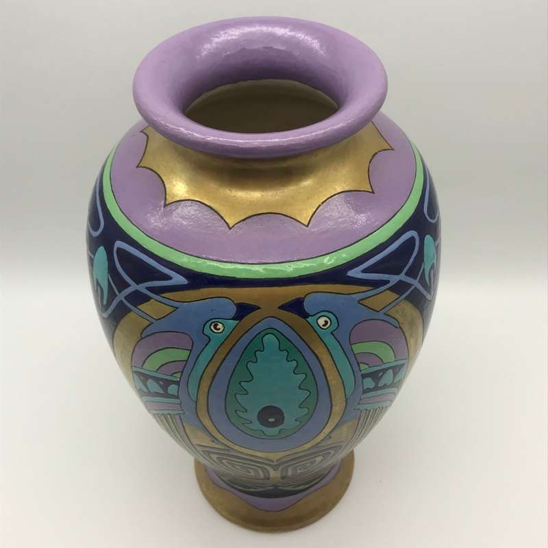 Large Japanese 'Art Nouveau/Arts & Crafts' Vase