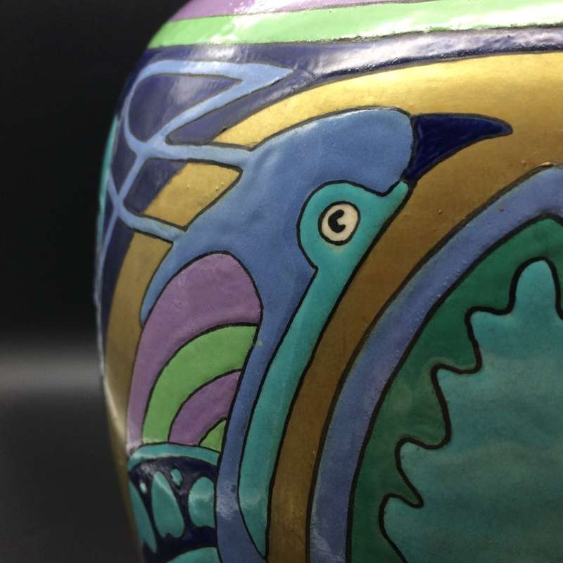 Large Japanese 'Art Nouveau/Arts & Crafts' Vase