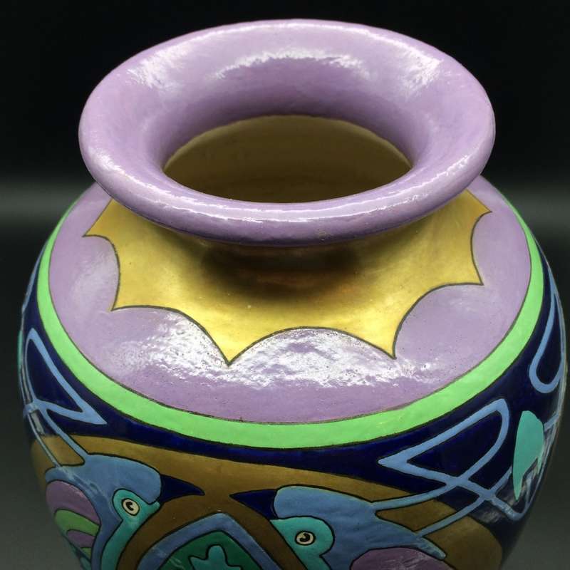 Large Japanese 'Art Nouveau/Arts & Crafts' Vase