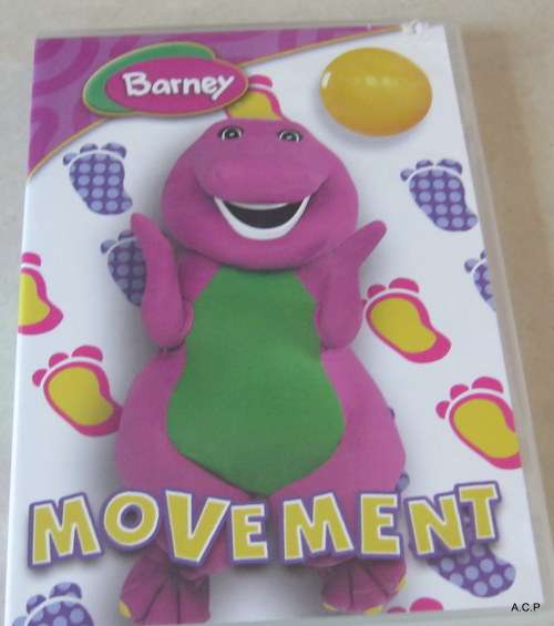 BARNEY DVD MOVEMENT(DISC IN GOOD CONDITION)