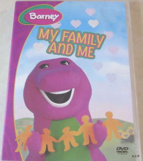 BARNEY DVD MY FAMILY AND ME