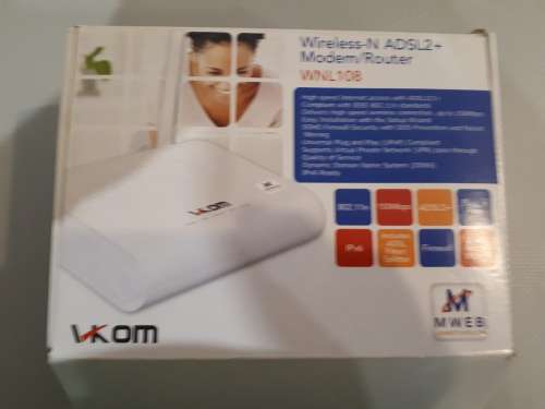 VKOM WIFI-N ADSL2+ Modem/Router WNL108
