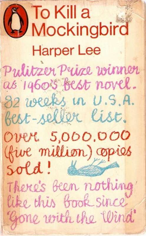 TO KILL A MOCKING BIRD BY HARPER LEE(SOFTCOVER)