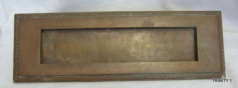 BRASS DOOR LETTER HOLDER