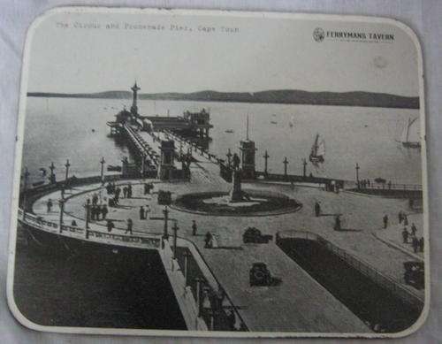 THE CIRCUS AND PROMENADE PIER,CAPE TOWN-FERRYMAN'S TAVERN PLACEMAT