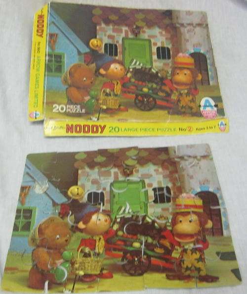 VINTAGE 20 PIECE NODDY PUZZLE