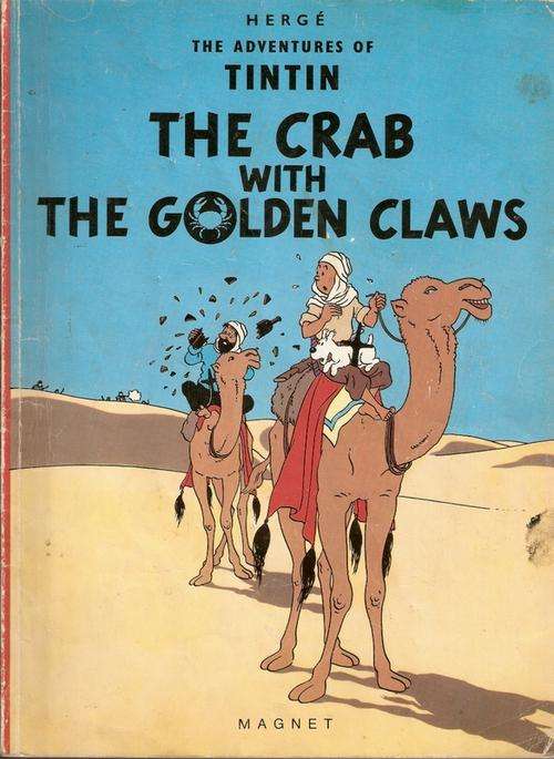THE ADVENTURES OF TINTIN THE CRAB WITH THE GOLDEN CLAWS