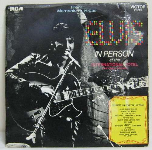 Elvis Presley ââ From Memphis To Vegas / From Vegas To Memphis LP