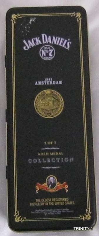 JACK DANIELS TIN - GOLD MEDAL COLLECTION