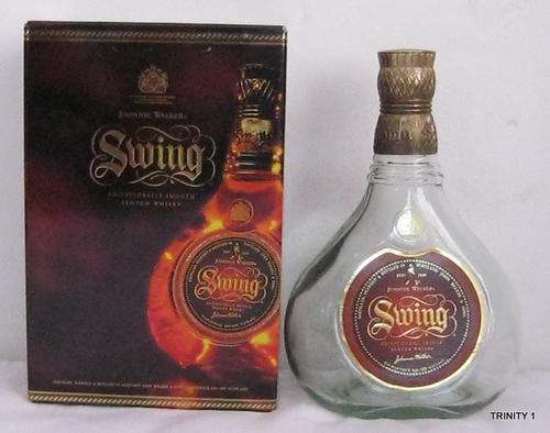 EMPTY JOHNNIE WALKER SWING   BOTTLE