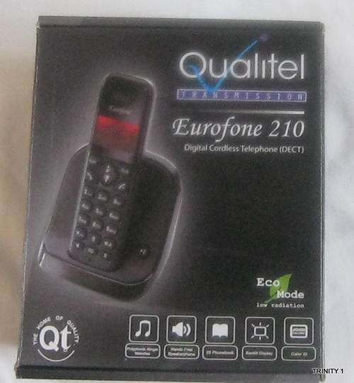 QUALITEL EUROFONE DIGITAL CORDLESS TELEPHONE