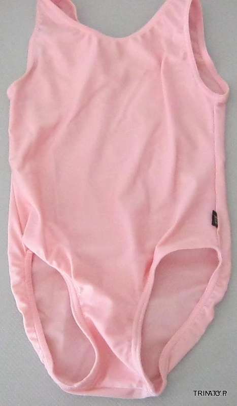 PINK BALLET LEOTARD-SIZE 28 FOR A 3 - 5 YEAR OLD GIRL