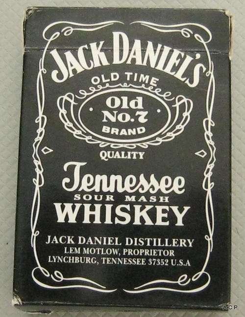 JACK DANIELS PLAYING CARDS