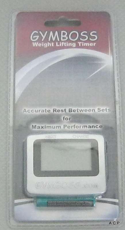GYMBOSS WEIGHTLIFTING TIMER(battery included)