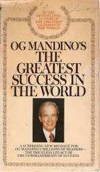 THE GREATEST SUCCESS IN THE WORLD by OG MANDINO(SOFT COVER)