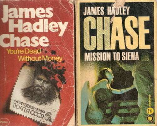 FIVE NOVELS by JAMES HADLEY CHASE(SOFT COVERS)