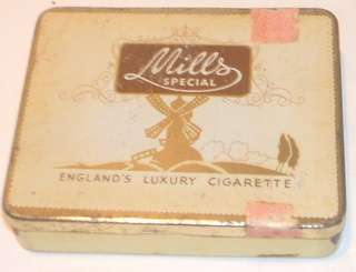 OLD MILLS CIGARETTE TIN