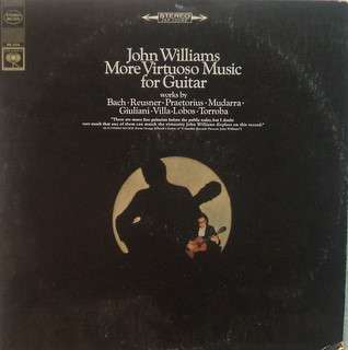 JOHN WILLIAMS MORE VIRTUOSO MUSIC FOR GUITAR