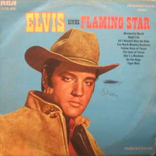 ELVIS SINGS FLAMING STAR