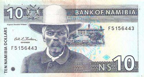 TEN NAMIBIA DOLLARS