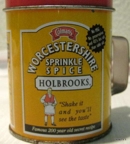 OLD COLMAN'S WORCESTERSHIRE TIN