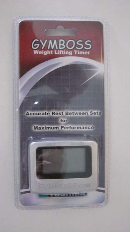 GYMBOSS WEIGHTLIFTING TIMER