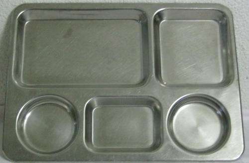SADF MESS EATING TRAY STAINLESS STEEL