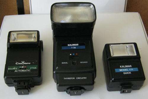 CAMERA FLASHES