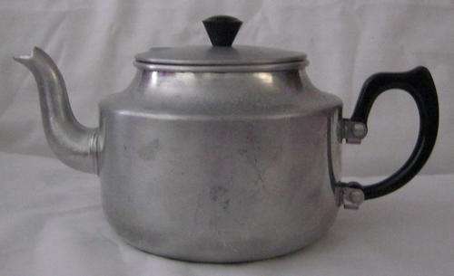 OLD STAINLESS STEEL KETTLE
