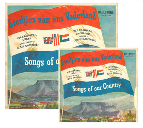 lp cd COMBO - Liedjies van ons vaderland