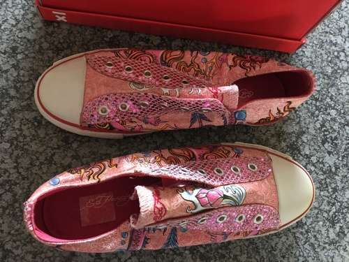 Don Ed Hardy Fashion Snickers, size 5