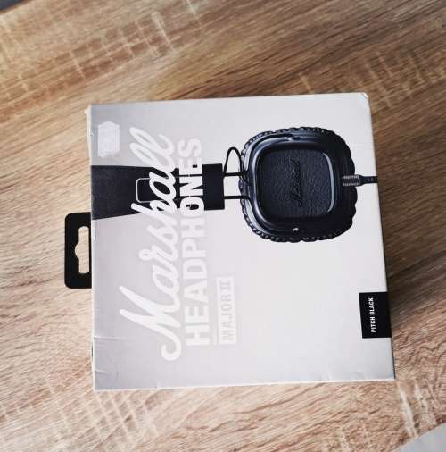MARSHALL MAJOR II ON-EAR HEADPHONES (PITCH BLACK)